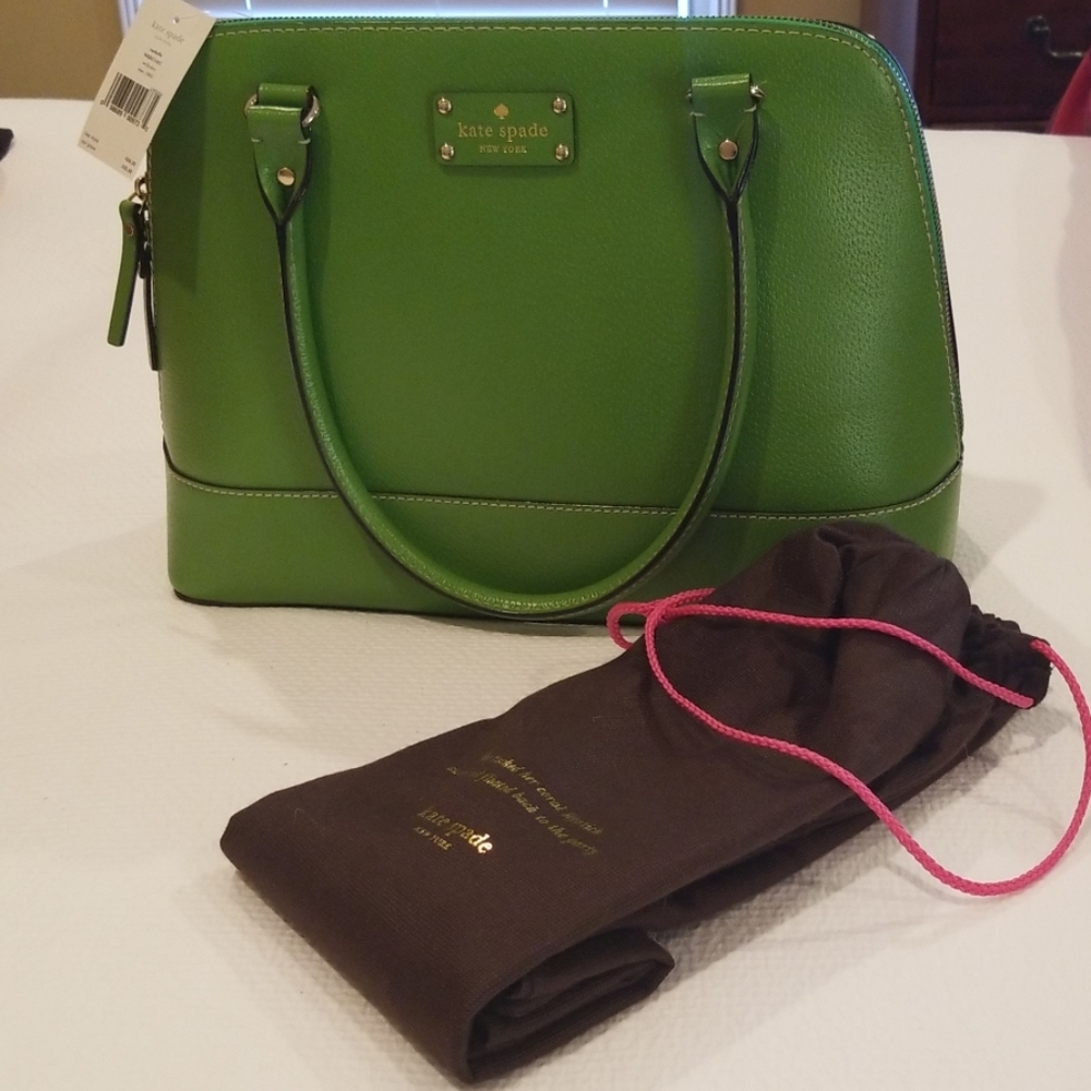 NWT Kate Spade Rachelle Wellesley Leather Satchel